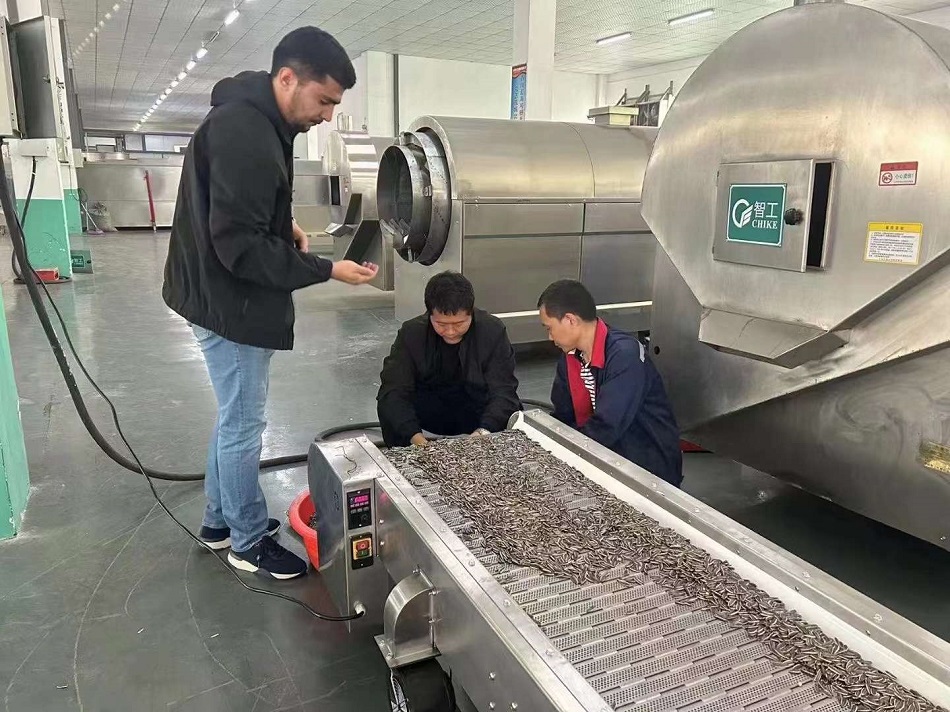 流水線電磁炒貨機(jī)