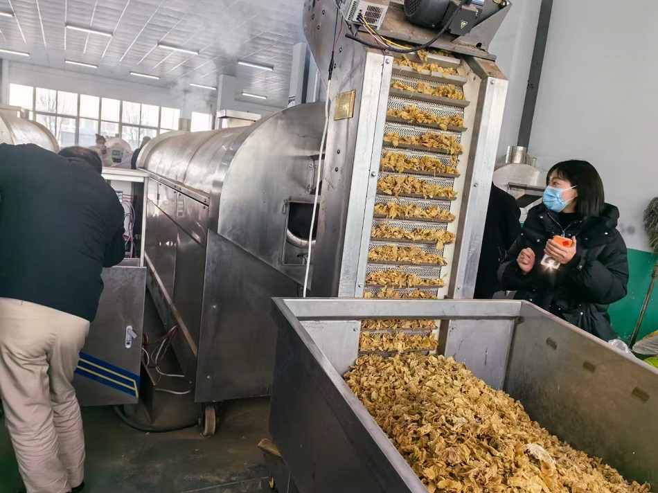 流水線(xiàn)電磁炒貨機(jī)