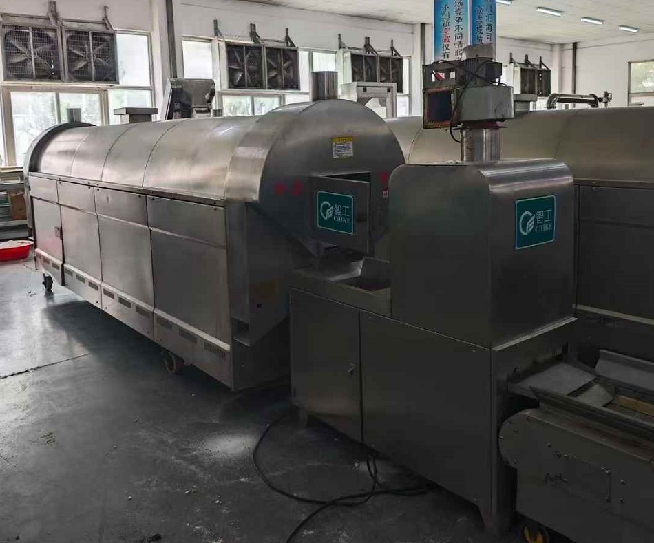 流水線電磁炒貨設(shè)備