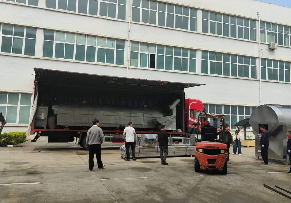 電磁流水線炒貨設備